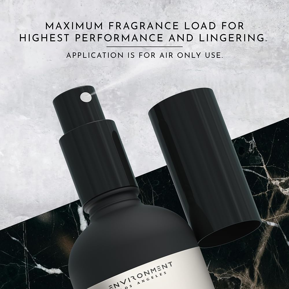 ENVIRONMENT Inspired by Designer TF Oud Wood Room Spray, 100ml Air Freshener (Oud Wood | Guaiac Wood | Cedar) Home Fragrance Accessories, Room Perfume, Room Deodorizer, Vegan & Cruelty-Free