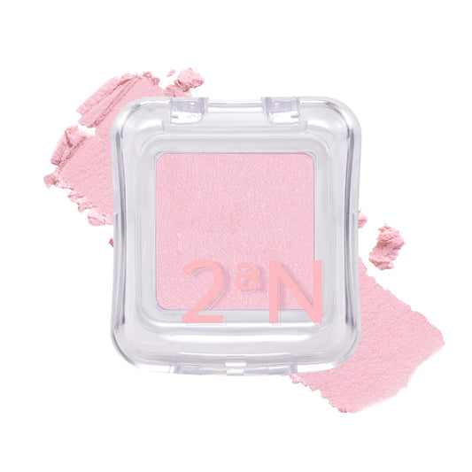 2aN Pure Glash Highlighter – Glass-Like Sheen Powder Highlighter for a Natural, Radiant Glow | Buildable, Long-Lasting, Lightweight Formula (MERMAID, 0.8oz)