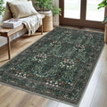 SIILOOM 3x5 Washable Area Rug Non Slip Door Mat Indoor by SiiloomRug