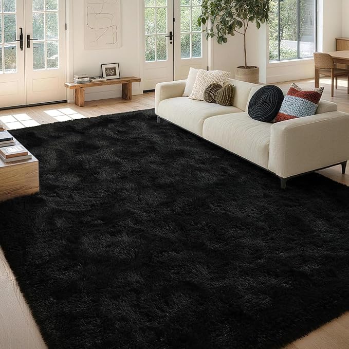 FinRèc Home 5x8 Non-Slip Fluffy Area Rugs by FinRe%CC%80cHome