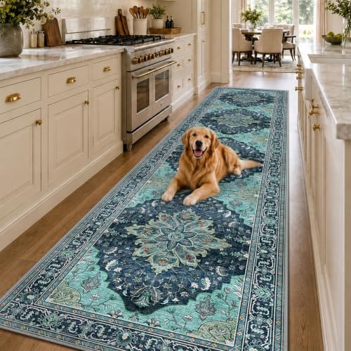 RELEANY Washable Area Rug, Runner 3'x12' - Image 2