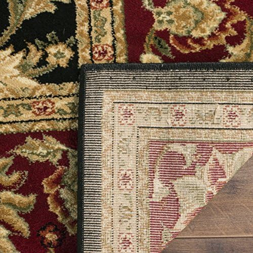 SAFAVIEH Lyndhurst Area Rug 8x10, Large Black & Red LNH212G - Image 5