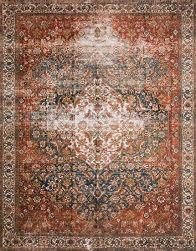 Loloi Layla Ocean/Multi 2'-0" x 5'-0" Accent Rug - Image 4