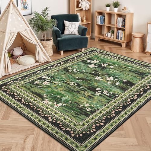 Lessymo 5 x 7 Washable Area Rugs - Image 4