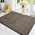 PURRUGS Dirt Trapping Indoor Door Mat, Heathered Brown by PURRUGS