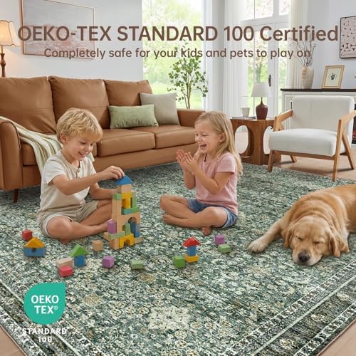 Sasttie 5x7 Area Rugs, Ultra-Soft Washable Rug - Image 5