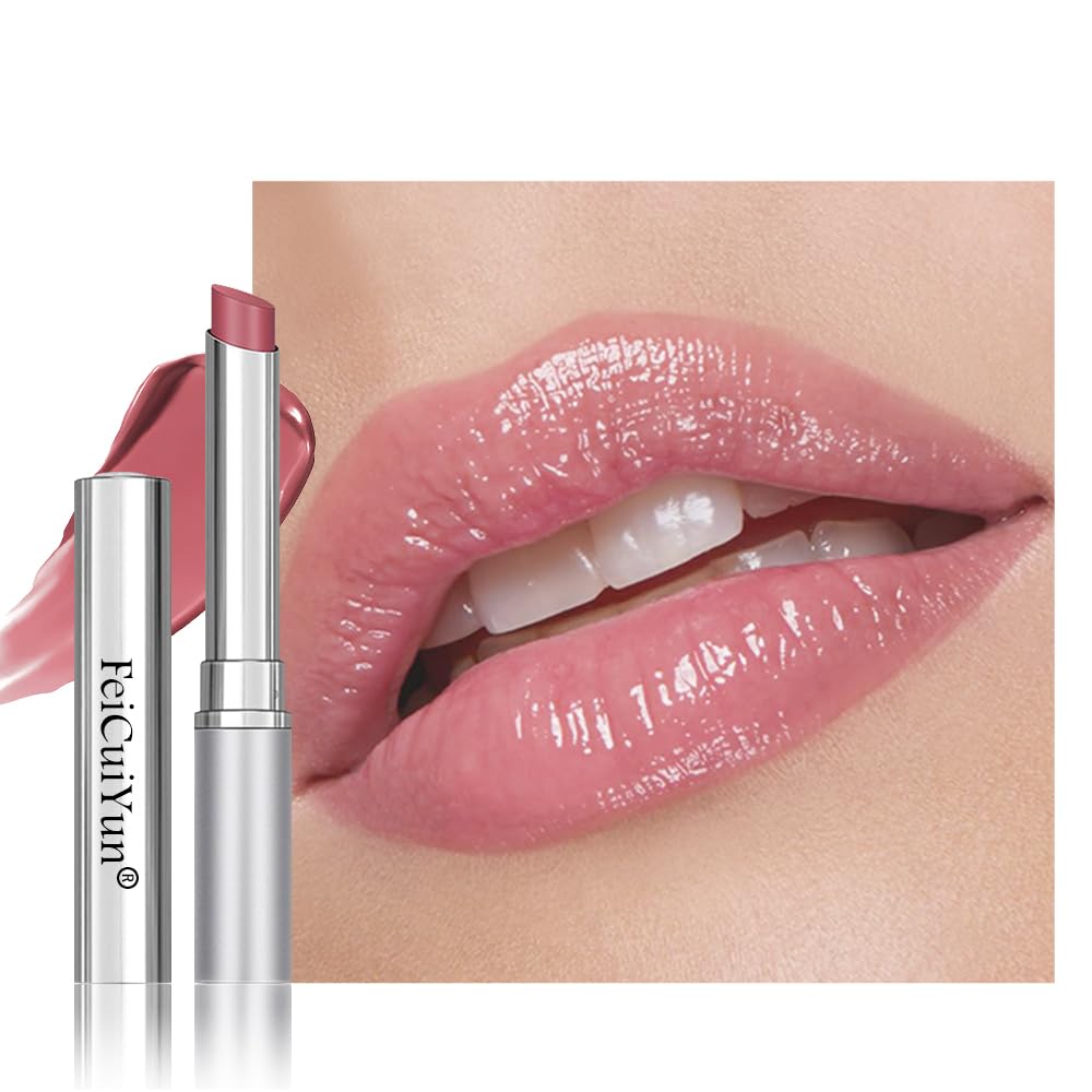 Honey Tinted Lip Balms Lip Stain, Sheer Hydrating Lip Skin Tint, Gloss Balm Moisturizing Lip Color for All Skin Tones, Nourishing Lip Balm with a Hint of Natural Black Cherry Tint (Pink)
