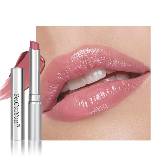 Honey Tinted Lip Balms Lip Stain, Sheer Hydrating Lip Skin Tint, Gloss Balm Moisturizing Lip Color for All Skin Tones, Nourishing Lip Balm with a Hint of Natural Black Cherry Tint (Pink)