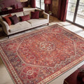 Keen Home Design Vintage Washable Area Rug, Non-Slip Low Pile by KeenHomeDesign