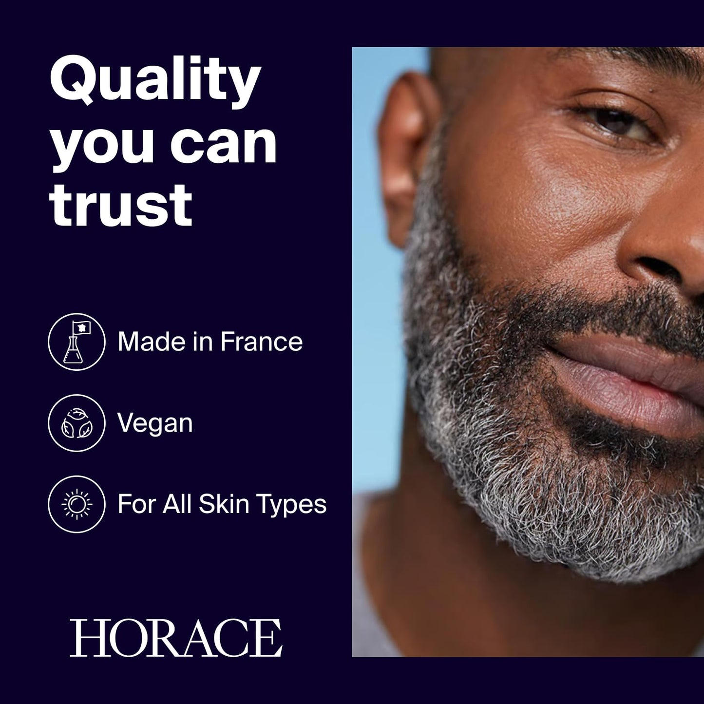 HORACE Patchouli & Cedar Beard Oil for Men - Conditioner with Argan Oil - Gentle Beard Care for All Skin Types - Woody, Aromatic Scent, 30 ml