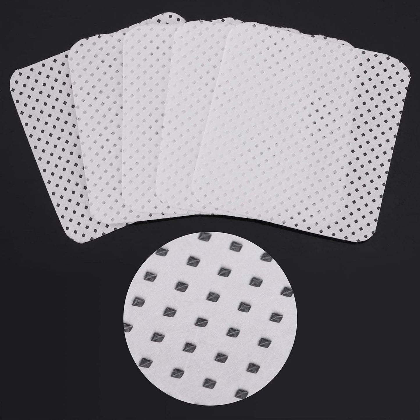 1000Pcs Nail Wipes Lint Free Gel Nail Polish Removers Cotton Pads Eyelash Extension Glue Cleaning Wipes
