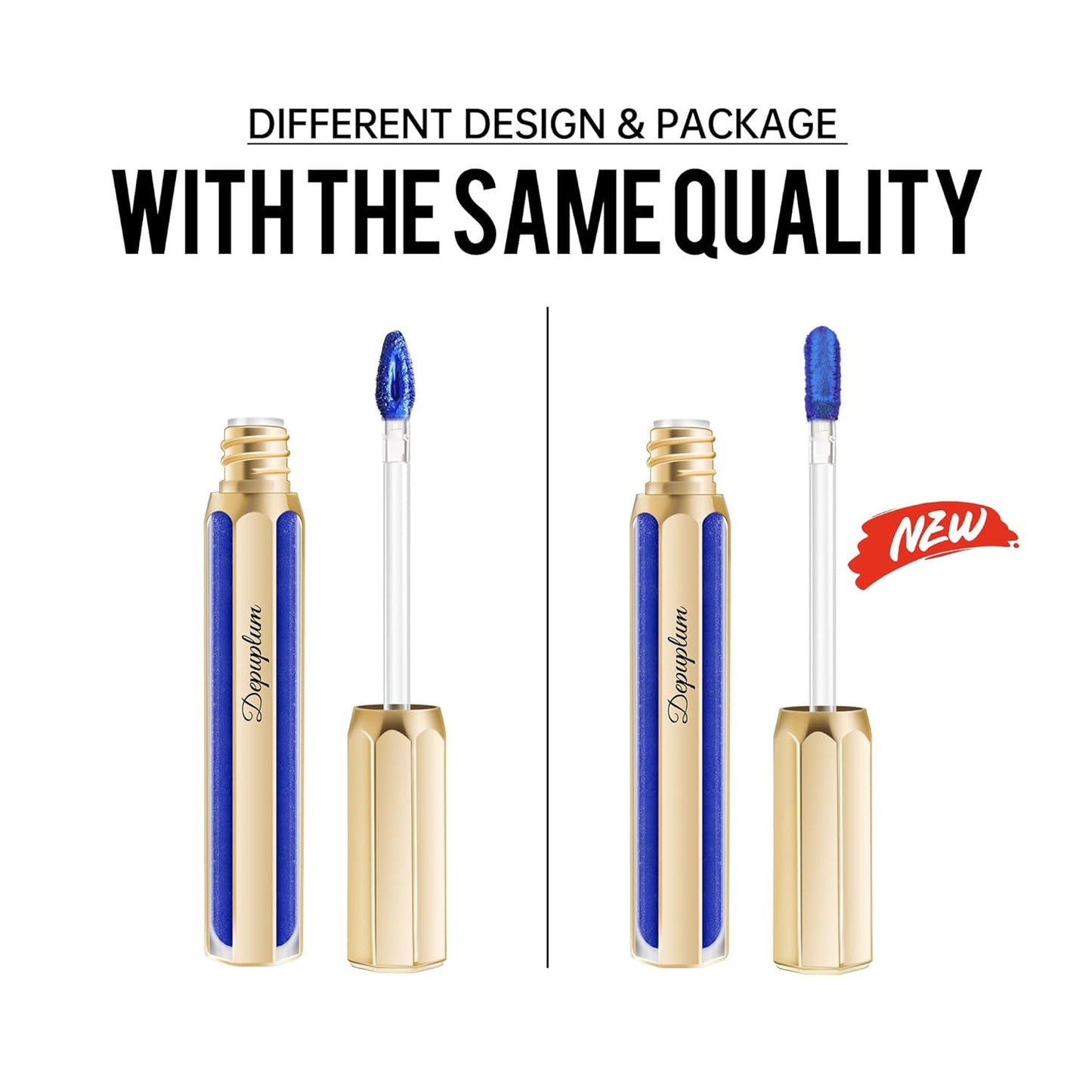 Nude Pink Lipsticks for Women Metallic Lipstick Long Lasting Non Stick Cup Lip Gloss, Shimmer Lightweight Hydrating Full Coverage Lip Color, DP106 Prose