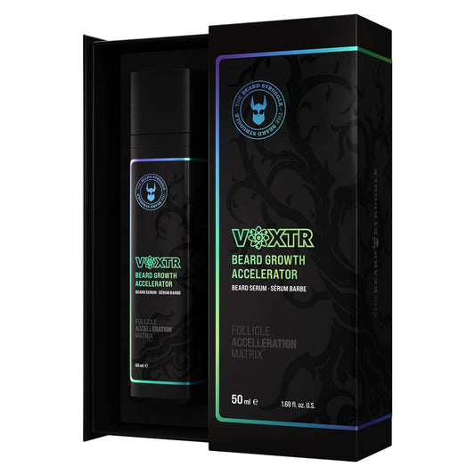 The Beard Struggle Voxtr Beard Growth Serum with Follicle Acceleration Matrix - Beard Serum, 1.69 Fl. Oz. US