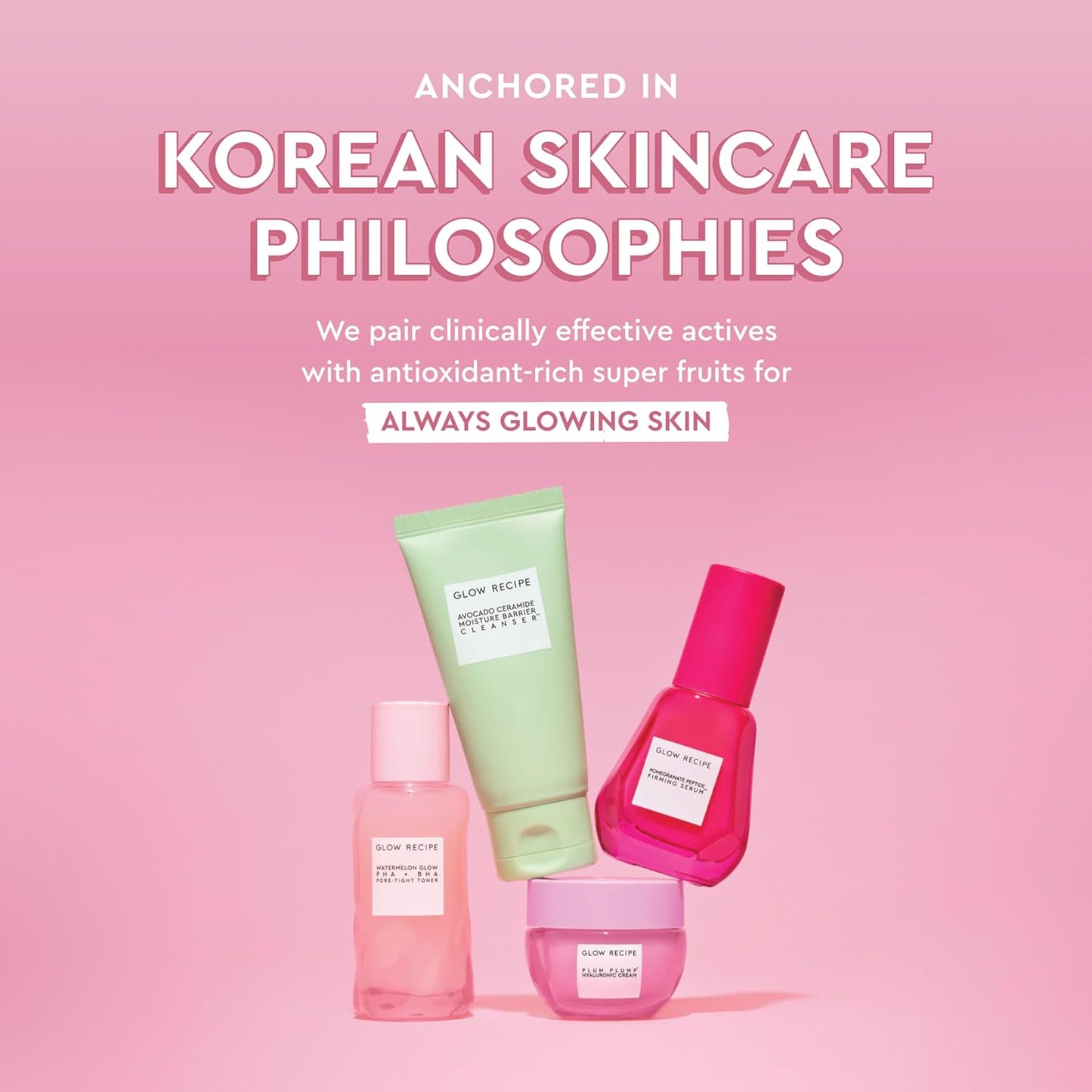 Glow Recipe Pink Juice Water Gel Face Moisturizer for Women, Men & Teens - Hydrating Hyaluronic Acid, Radiance Boosting, Non-Comedogenic, Oil-Free, Long-Lasting Korean Skin Care for Oily Skin (50ml)