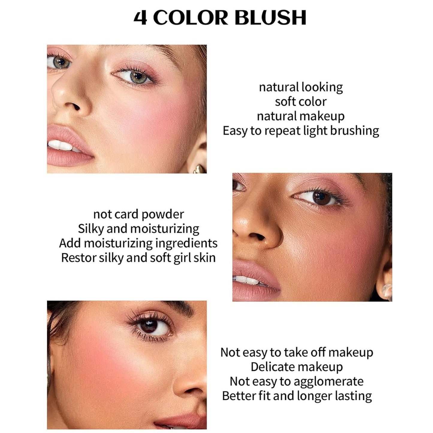 Makeup Eyeshadow Palettes, 64 Colors Protable Multifunction Blush Highlighter Contour Palettes with Matte Shimmer Pearl Makeup Effect for Daily Party Makeup - High Pigment Waterproof #5