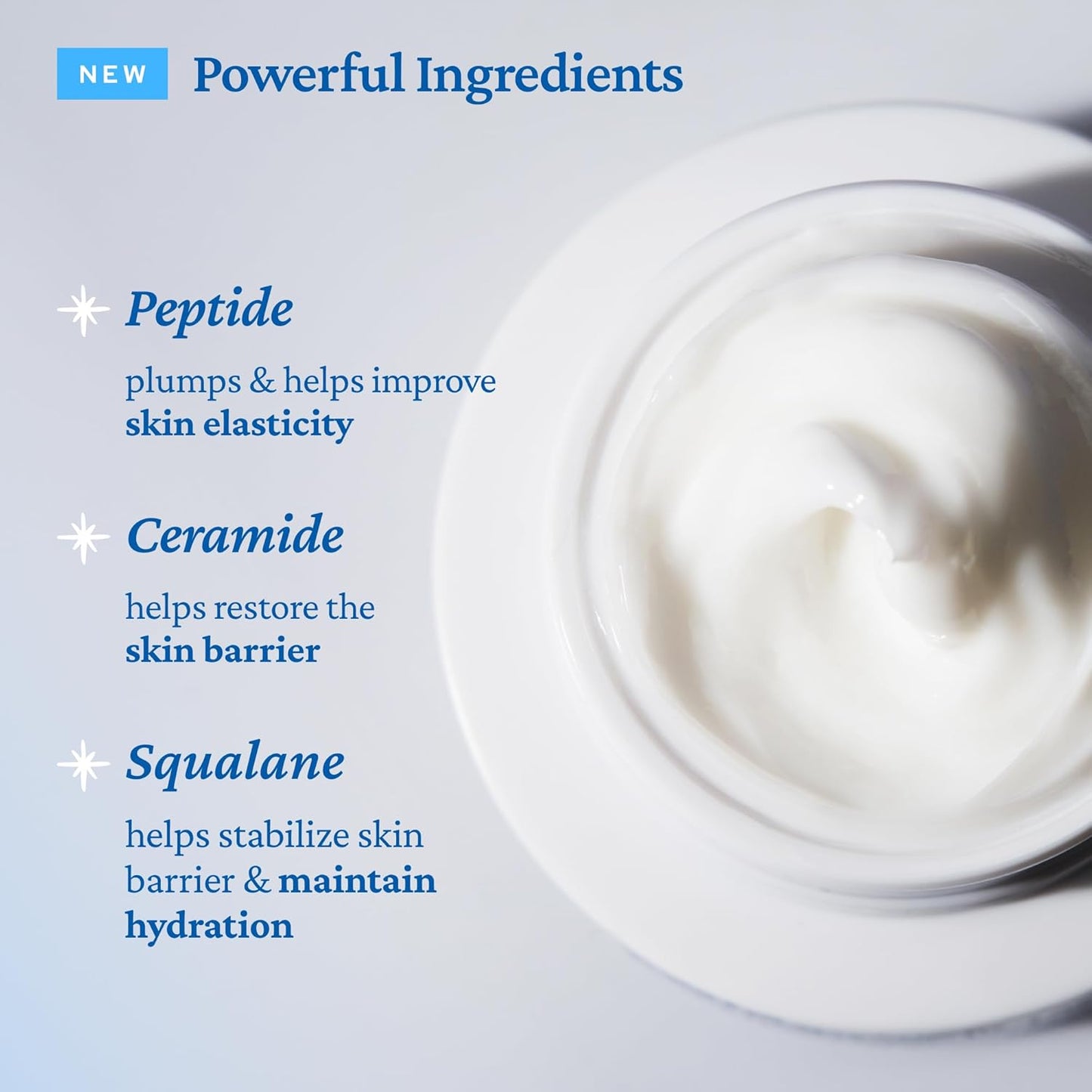 belif Moisturizing Bomb – Daily Ceramide Moisturizer with Peptide & Squalane, 48hr Hydration & Anti-Aging Cream, Milky & Lightweight, Restores Skin Barrier, Korean Skincare, 0.84 fl oz (25ml)