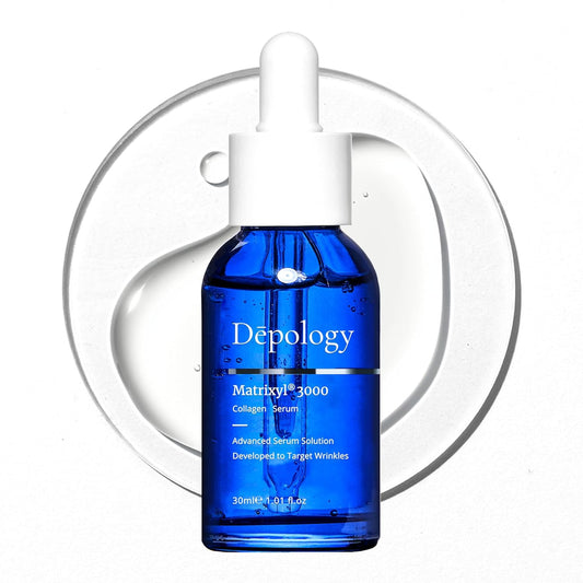 Depology MATRIXYL® 3000 Serum, Promotes Anti Wrinkle Serum, Korean Skin Care Products for Face Elasticity, Facial Skin Serum for Women, Skincare for All Skin Types