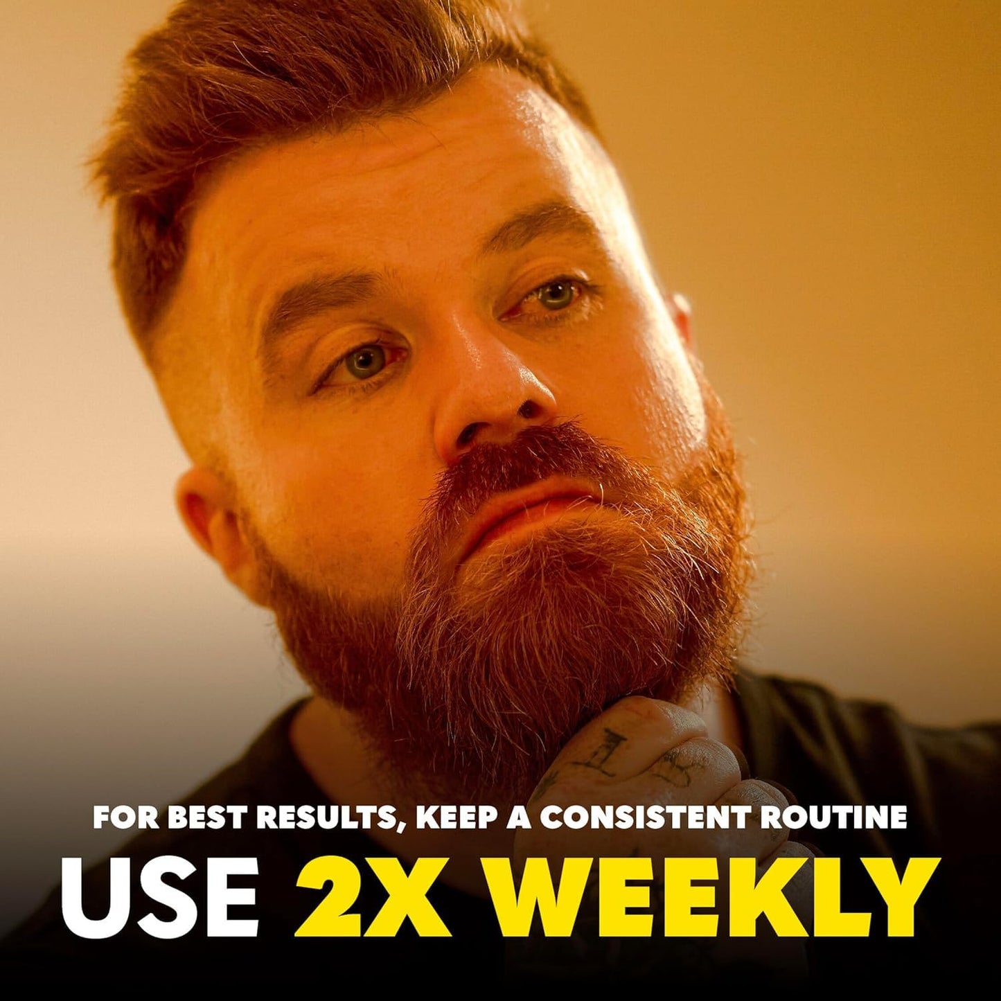 The Beard Club Derma Roller for Face, Body and Scalp - Microneedling for Men and Women with 540 Titanium Microneedles - Beard Roller & Micro Needling Scalp Hair - Gray & Black