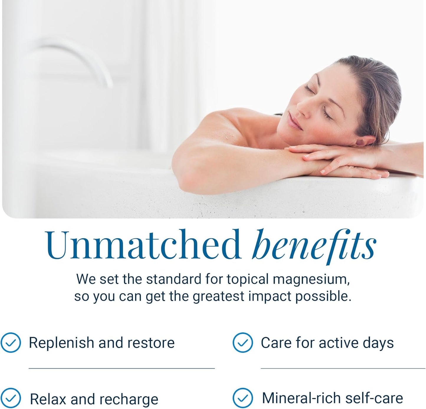 Ancient Minerals Magnesium Bath Flakes – Pure Zechstein Magnesium Chloride for Soaking and Whole-Body Replenishment, 8 lb Bag