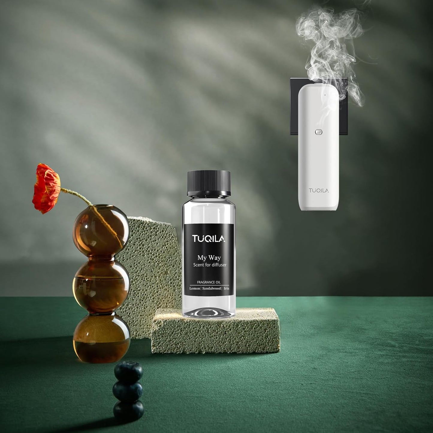 Hotel Luxury Waterless Diffuser Oil My Way, Essential Scent Oil Usage Cold Air Waterless Diffuser, Scents Oils Bottle120 ML Home Natural Flavour