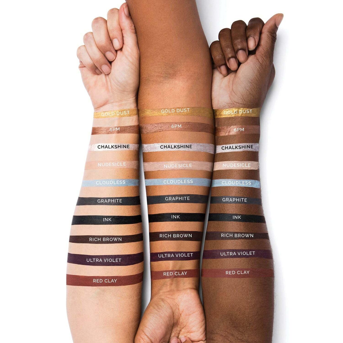 OFIR Waterproof Eye Pencil | Vegan, Cruelty-Free & Smudge-Proof | Creamy Gel Formula for Smooth Application | Long-Lasting, Full-Coverage, Precise Eyeliner Pencil (6PM - Warm Pearlescent Bronze)