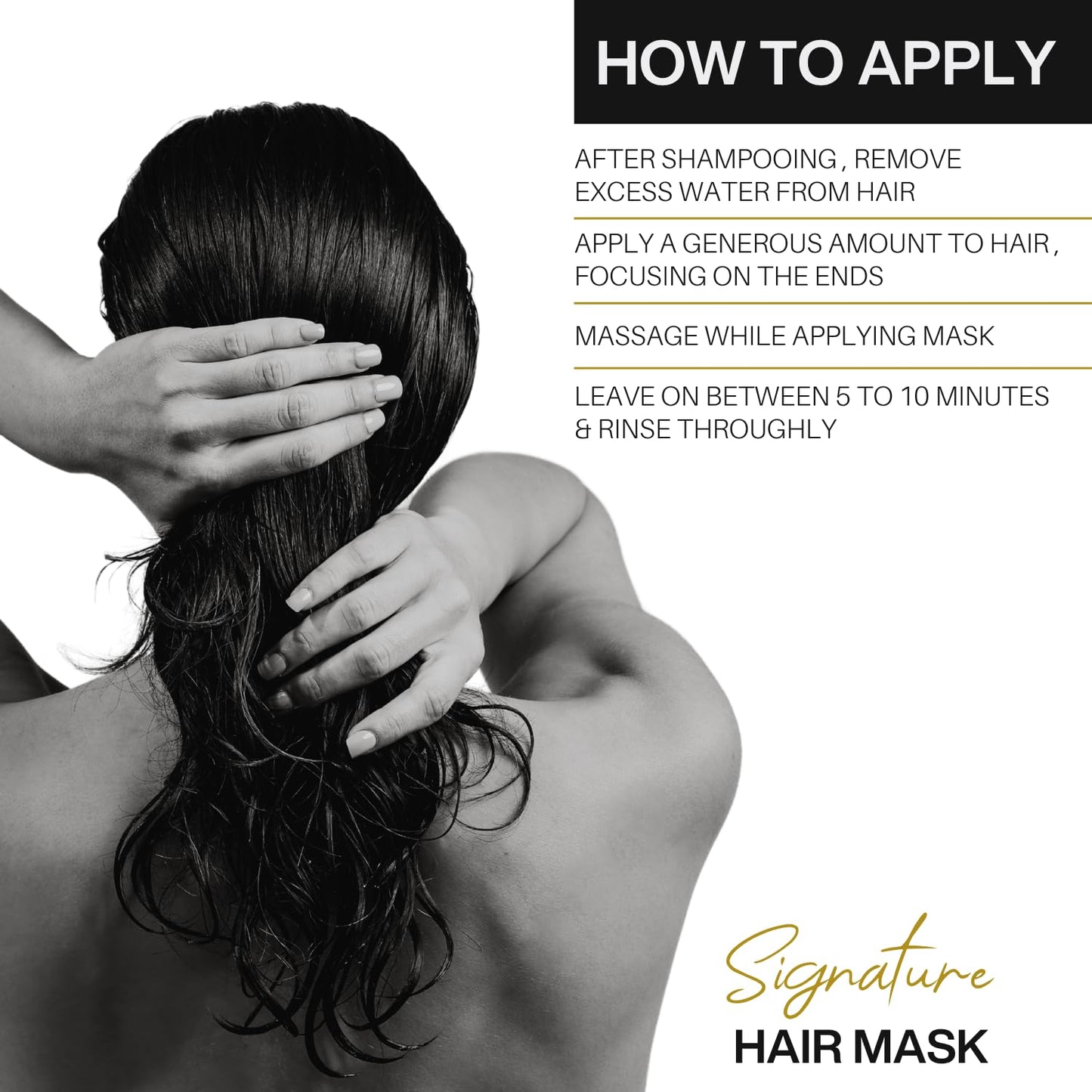 Cristian Rovere - Signature Hair Mask - Deep Conditioning Hair Mask Infused with Shea Butter & Rosemary Extract - Nourishing Hair Treatment for Dry & Damaged Hair - Paraben Free - 8 Fl Oz