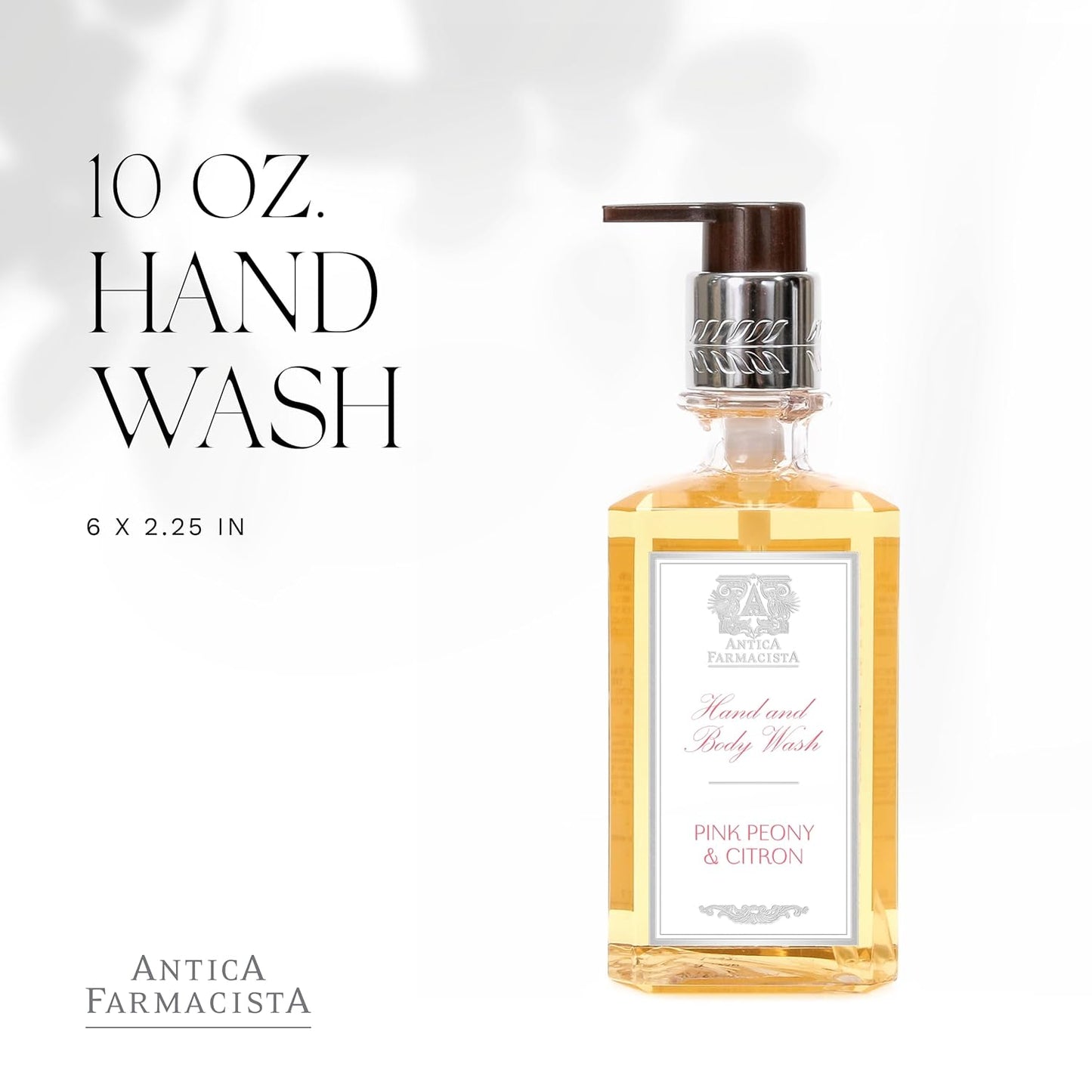 Antica Farmacista Hand Wash -Peonia, Gardenia & Rosa, 10 Fl Oz (Pack of 1)