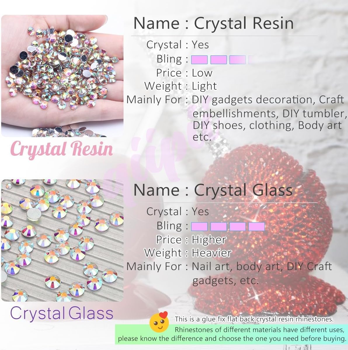 Dark Brown Crystal Resin Rhinestones for Crafting 3mm 4mm 5mm Chocolate Flatback Stones Non-Hotfix Diamonds Crystals Gems Charms Supplies for Nails Face Eyes Makeup Body Tumblers Bottles Crafts