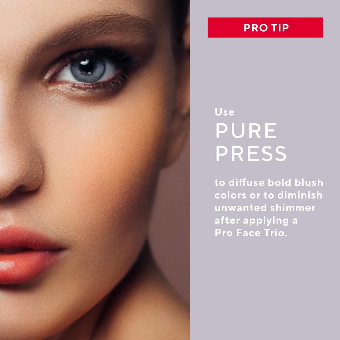 Mirabella Invincible Pure Pressed Powder Foundation - Buildable Mineral Makeup & Blurring Setting Powder for All Skin Types - HD Matte Finishing - Porcelain P1
