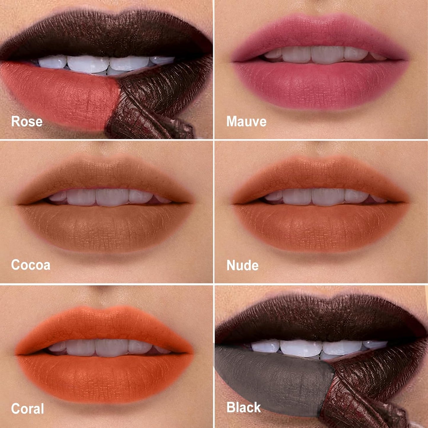 Lip Stain Peel Off, Lip Liner Moisturizing Long-Lasting & Waterproof, Transfer Proof & Plumping, Non-Stick Cup, Rose Color