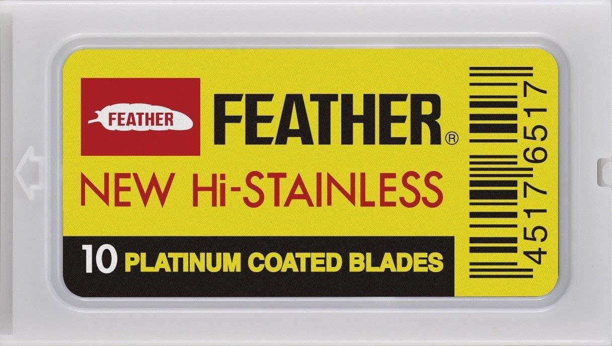 100 Shaving Safety Razor Double Edge Blades of 10 Top Brands - Feather ASTRA PERSONNA.Sampler Pack