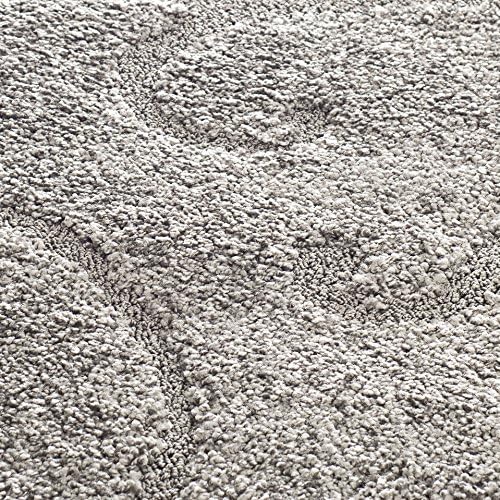 SAFAVIEH Florida Shag Square Rug 4', Soft Plush Grey SG455-8013 - Image 6