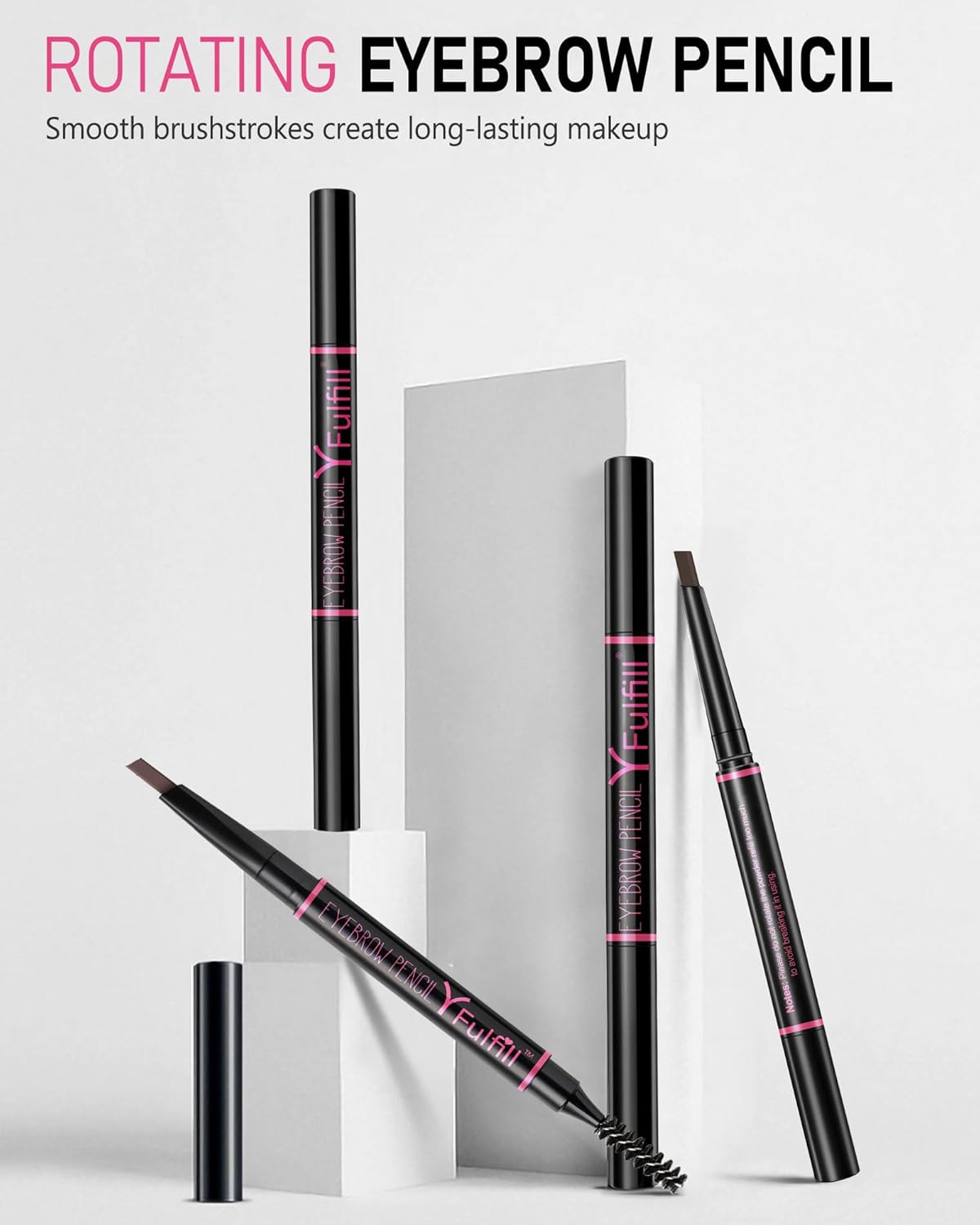 Auburn Eyebrow Pencils for Redhead, Eye Brow Pencil for Women Waterproof