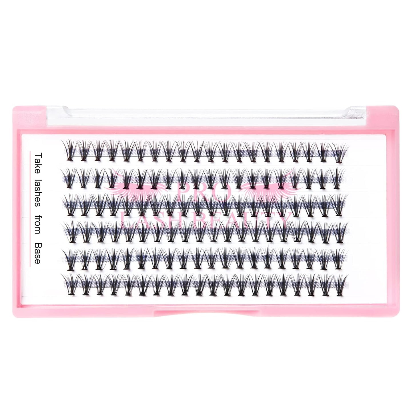 Individual Lashes 20D-D-0.07-9-16mix Cluster Lashes 20D C D Curl Wispy Lashes Bottom Lashes DIY Lashes At Home (20D-D-0.07,9-16mix)