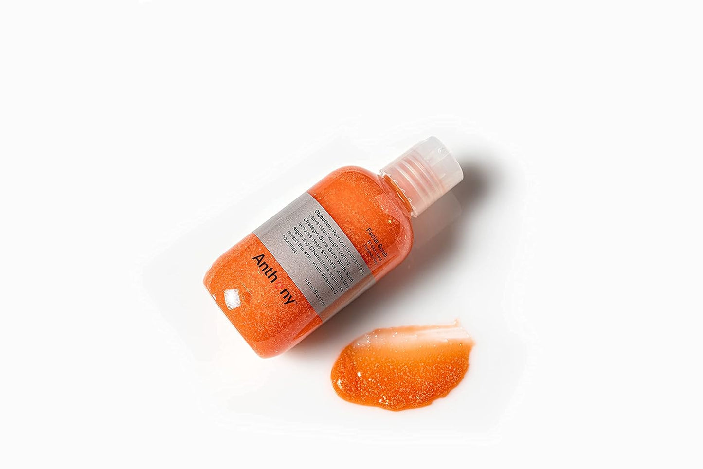 Anthony Facial Scrub – Men’s Exfoliating Face Wash with Vitamin C, Aloe, Chamomile and Algae for Deep Cleansing and Detoxifying 3.4 Fl Oz