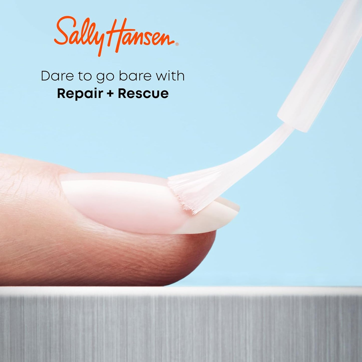 Sally Hansen® Repair + Rescue, Super Strength Defense, Nail Strengthener, Stronger Nails in 1 Week