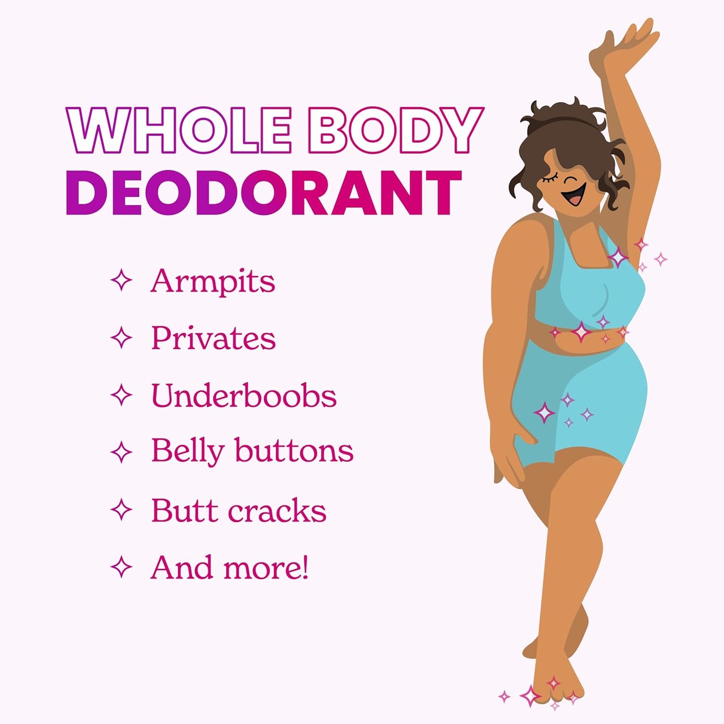 Lume Deodorant Cream Stick - Underarms and Private Parts - Aluminum-Free, Baking Soda-Free, Hypoallergenic, and Safe For Sensitive Skin - 2.2 Ounce (Pack of 2) (Lavender Sage)