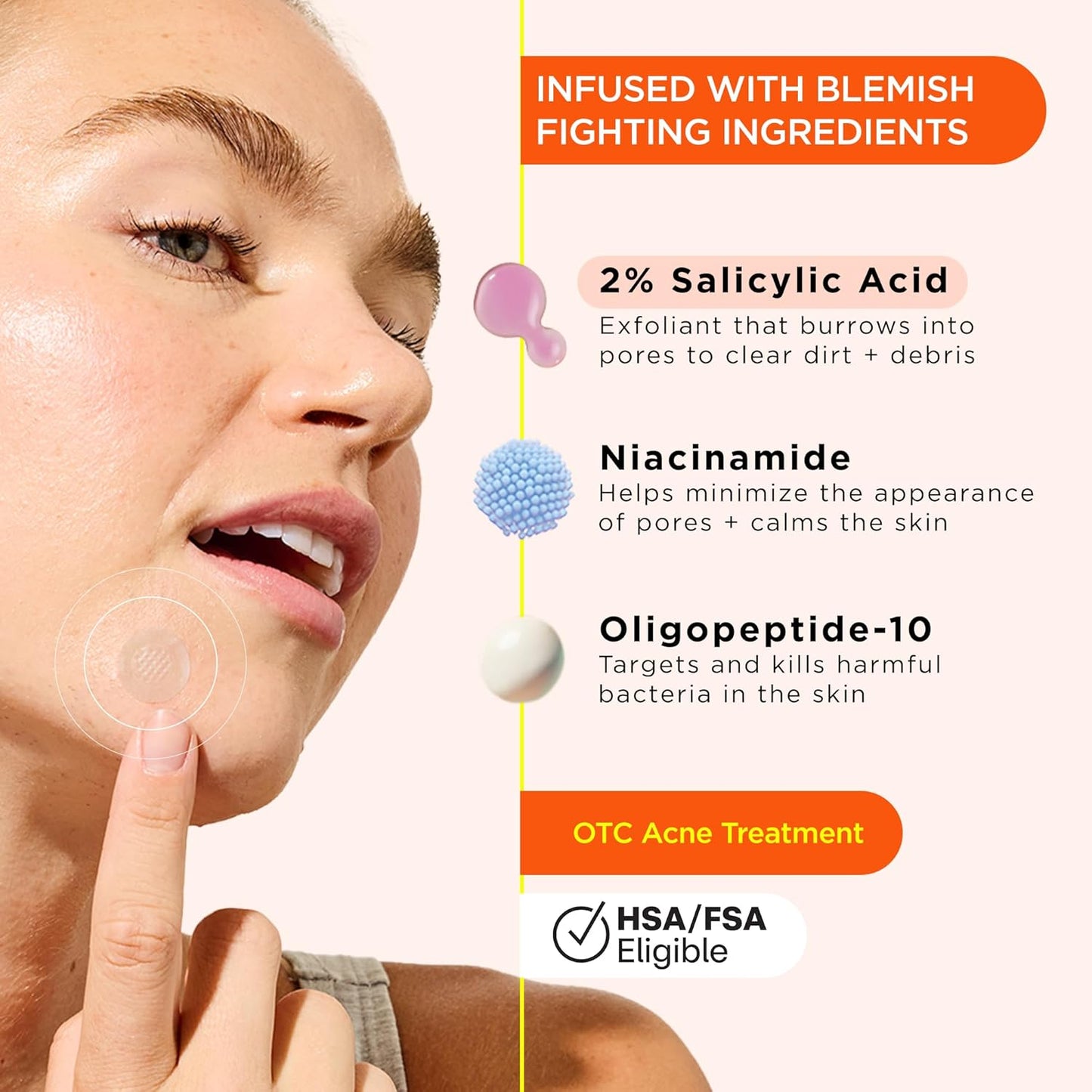 ZitSticka Extra Strength Killa Acne Patches for Face - World's Most Potent Pimple Patch with Fast-Acting Microdarts - Starts Working within 2 Hours for Deep, Early-Stage Zits & Blemish - 4 Count
