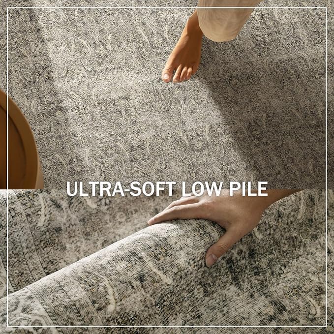 Washable Runners for Hallways Kitchen Rug: 2'x10' Runner Rugs Stain Resistant - Image 5