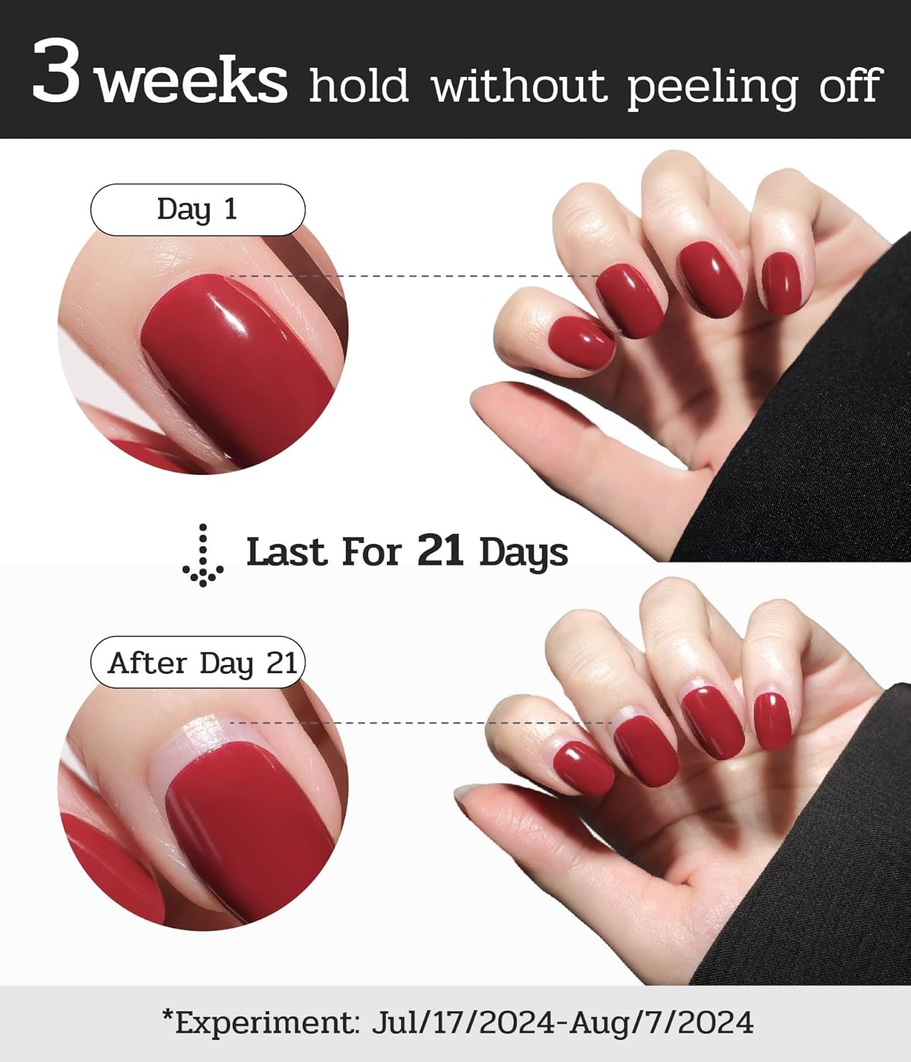 Nail Polish Strips - 22 Pcs Salon Quality Gel Nail Stickers - Long Lasting Wraps (Mystery of The Deep Blue)