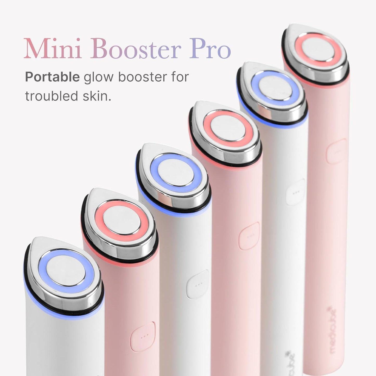 medicube Plump and Radiant Pink Duo: Mini Booster Pro Pink and Collagen Jelly Cream, 3.71 fl.oz. (110ml)
