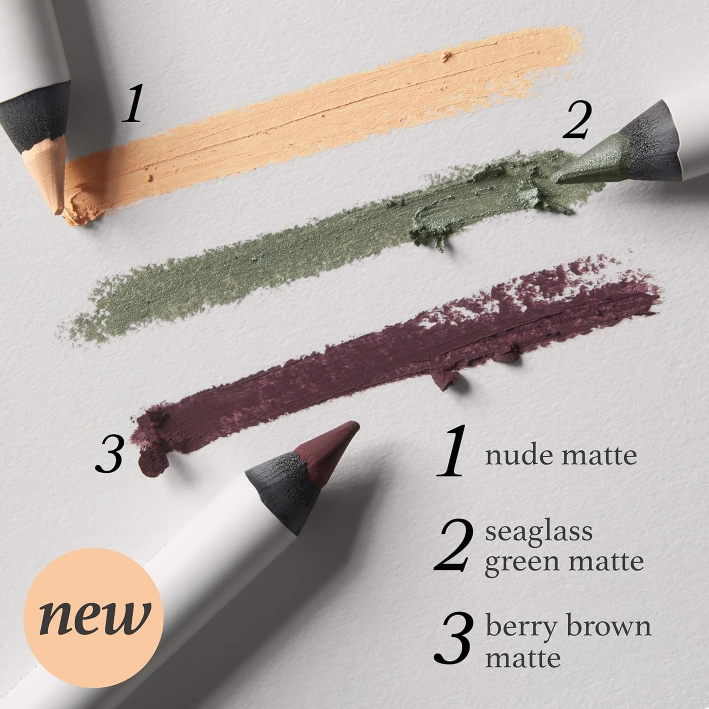 Julep When Pencil Met Gel Sharpenable Multi-Use Longwear Eyeliner Pencil -Nude Matte- Transfer-Proof - High Performance Liner