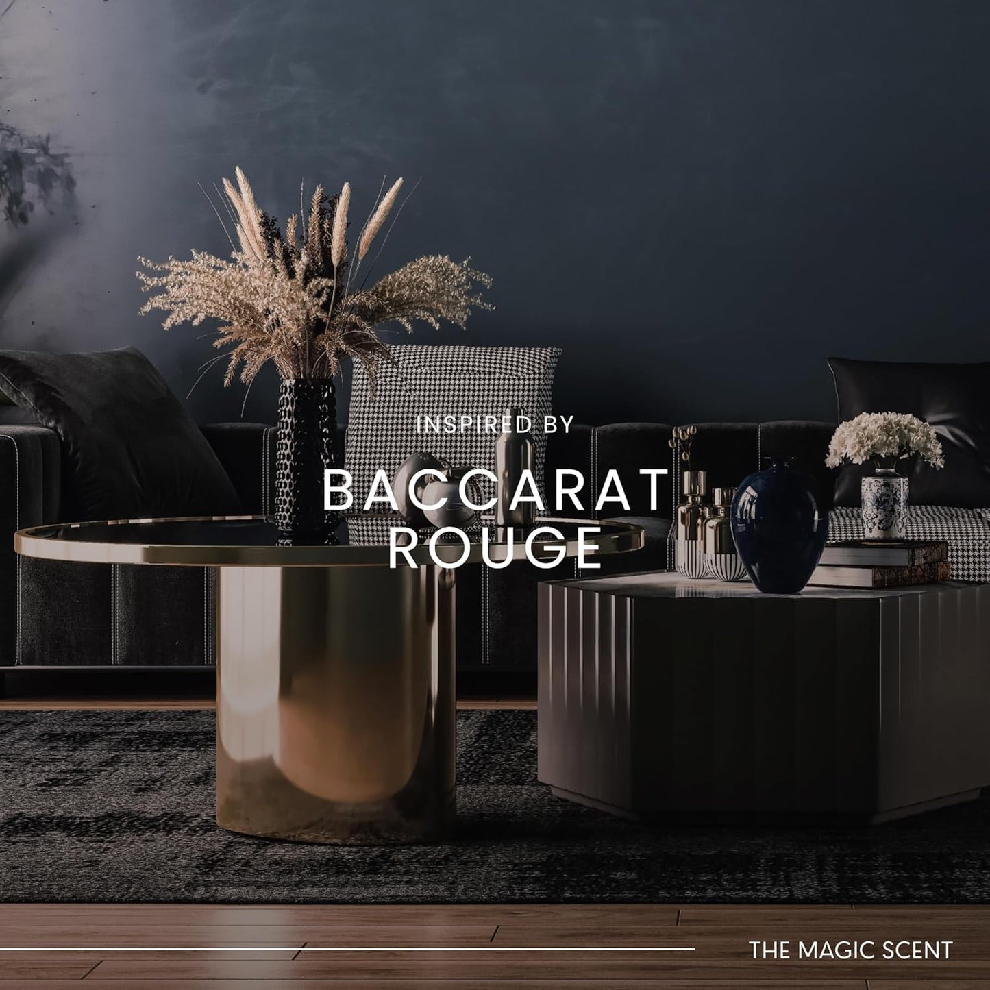 Baccara Diffuser Oil - Hotel & Home Luxury Scents Inspired by Baccarat Rouge - Diffuser Oil Scents for Home Designed for Use in All Diffusers - 16.9 fl oz, 500 mL
