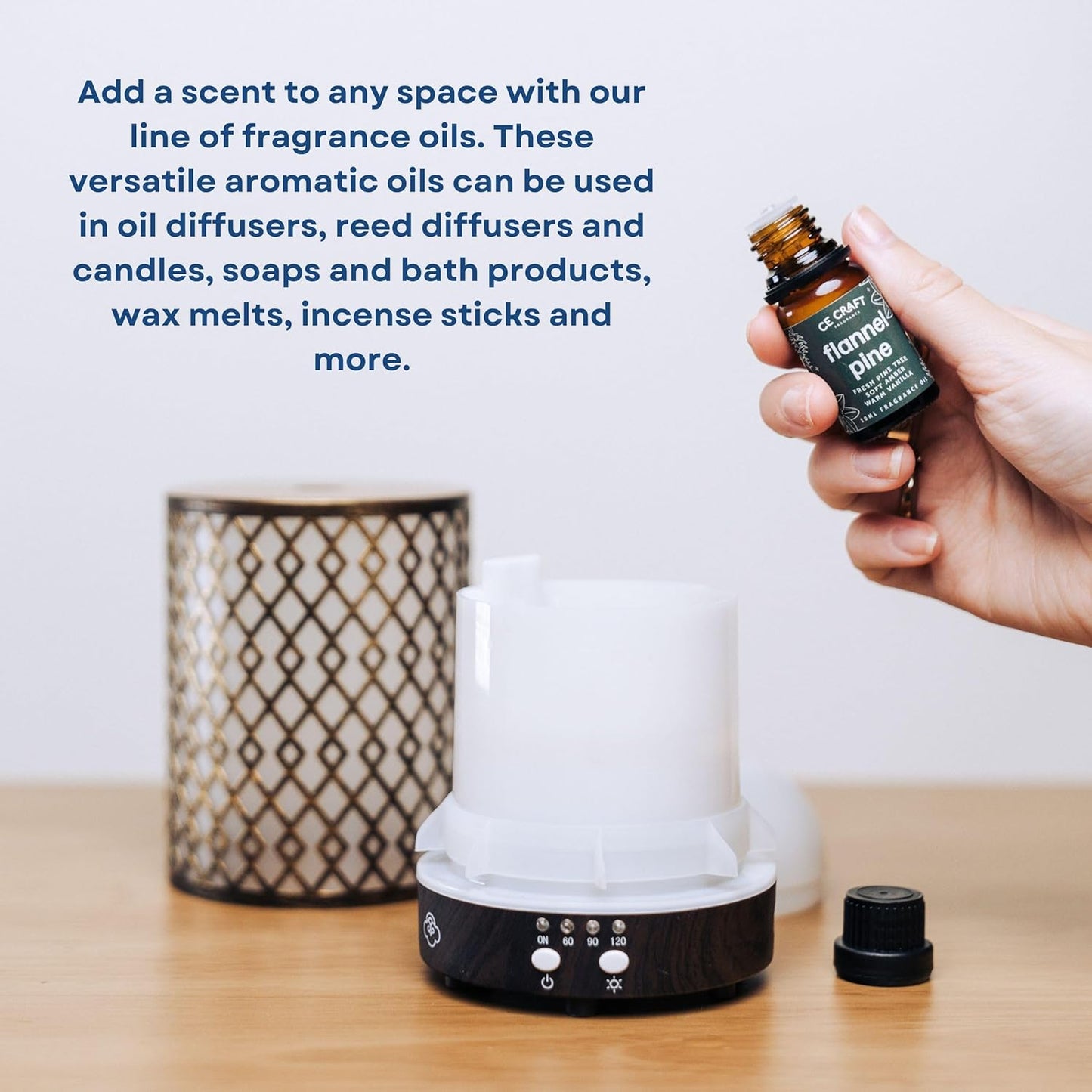 CANDECraftCo Premium Fragrance Oil – Diffuser Oils Fragrances Scented for Home, Candle Soap Making Supplies, Aromatherapy Blends for House (0.34 Fl Oz) (2-Pack, Hawaiian Sunset)