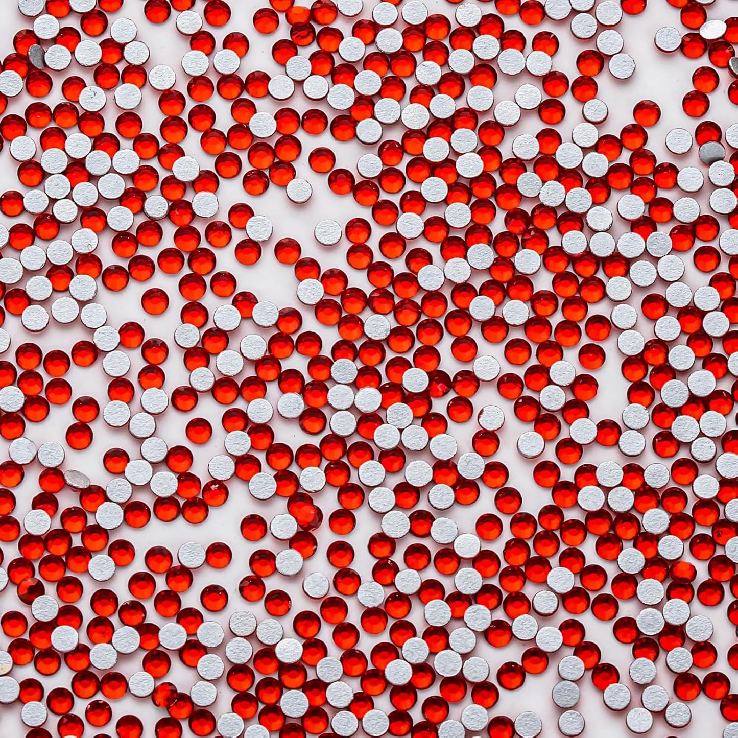 1440Pcs Ruby Red Crystal Rhinestones,Glass Flatback Rhinestones Gemstones Mini for Nail Face Makeup Art Crafts Clothes Decoration -(SS4,1.6mm,Ruby Red)