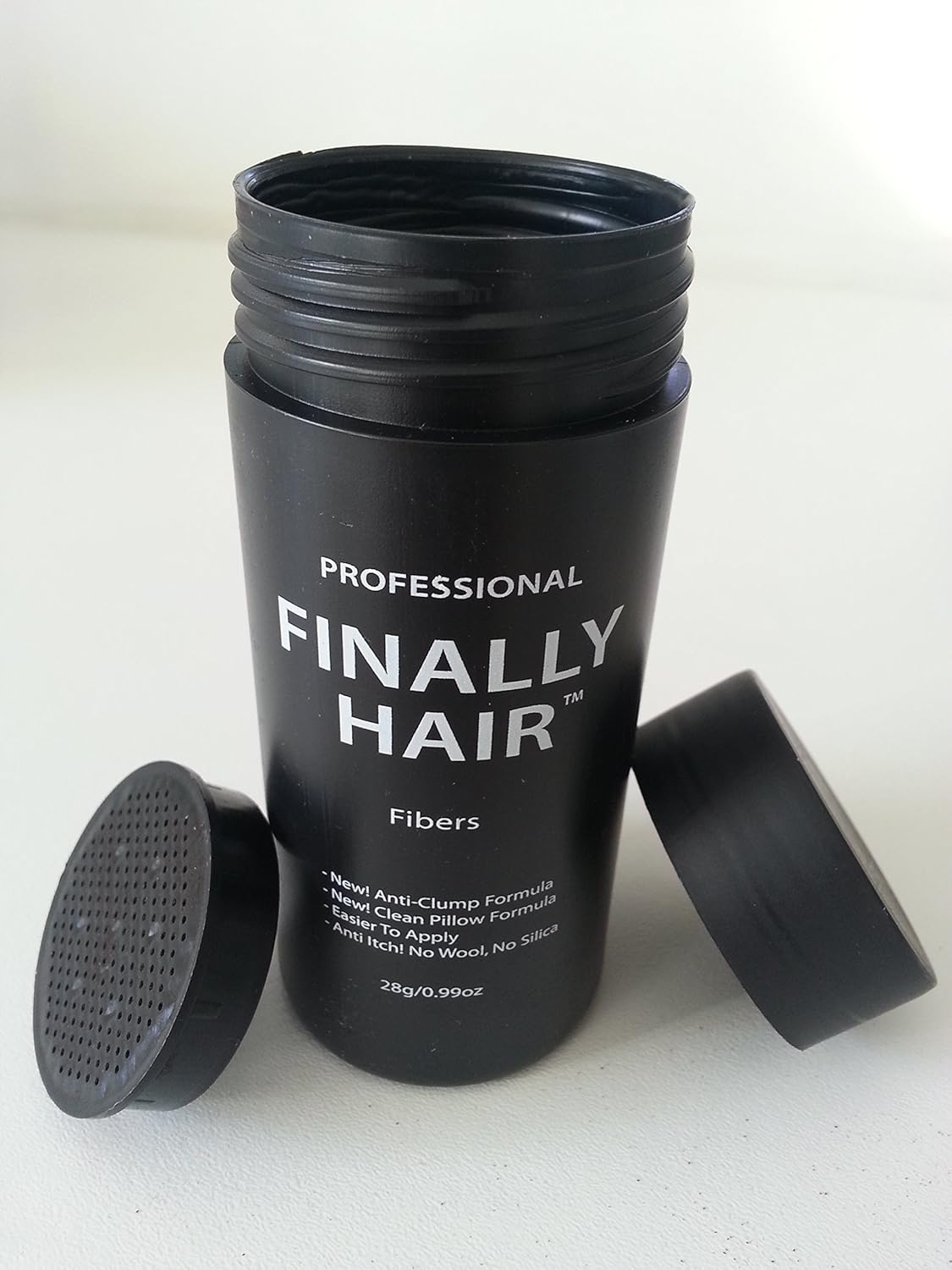 New Hair Building Fibers 100+14=114 Grams. Highest Grade Refill That You Can Use for Your Bottles From Competitors Like Toppik, Xfusion, Hair Club (Medium Salt & Pepper)