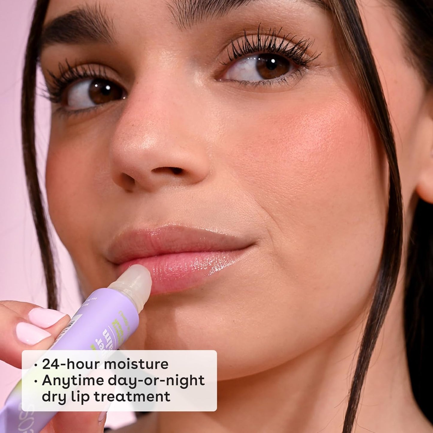 eos 24H Moisture Super Balm- Watermelon Frosé & Mango Melonade, Lip Mask, Day or Night Lip Treatment, Made for Sensitive Skin, 0.35 fl oz, 2-Pack