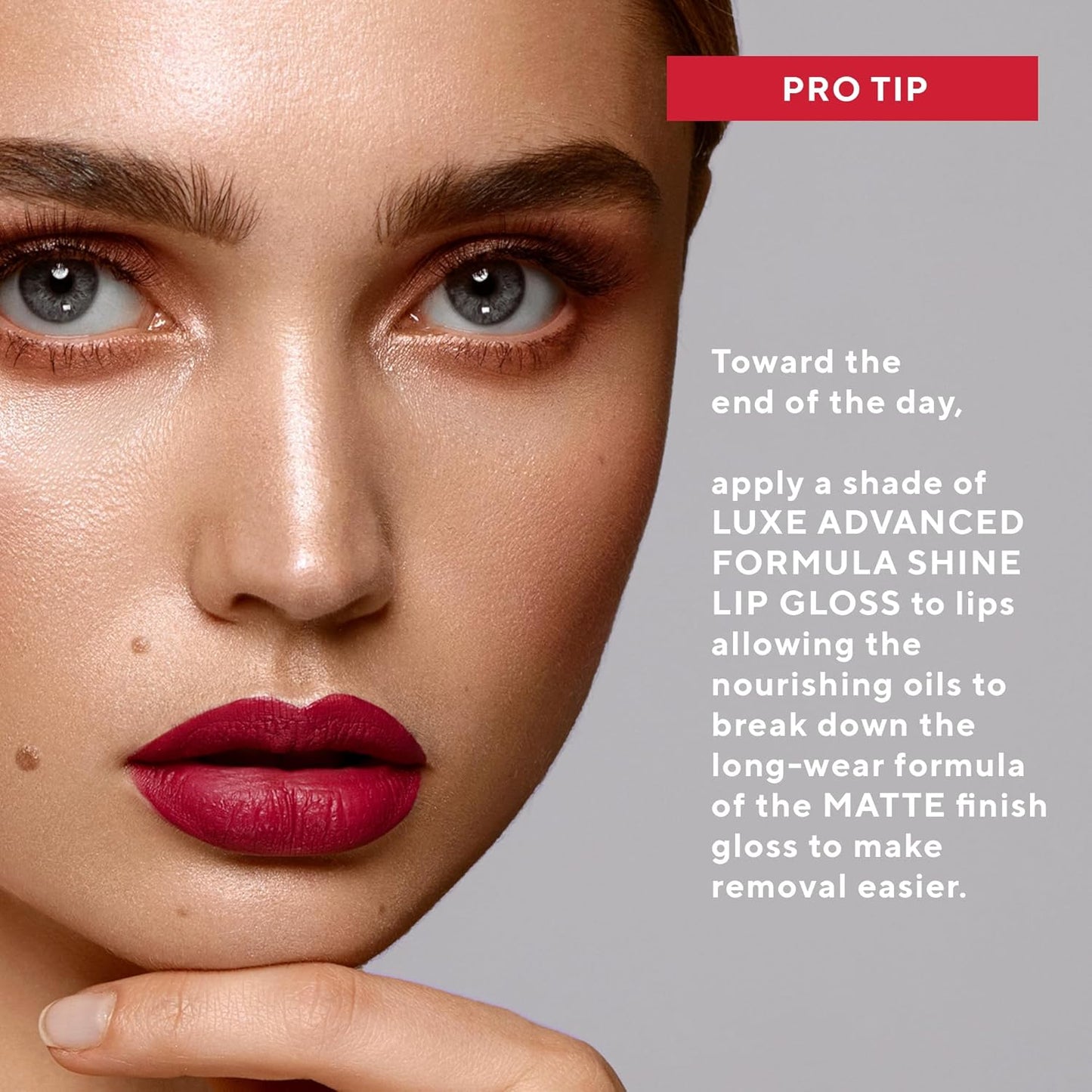 Mirabella Luxe Advanced Formula Matte Lip Gloss, Richly Pigmented Long-Wear and Full-Coverage Liquid Lipstick, Matte Lipstick for Women Stays Put and Won't Dry or Crack Lips, Heartbreaker