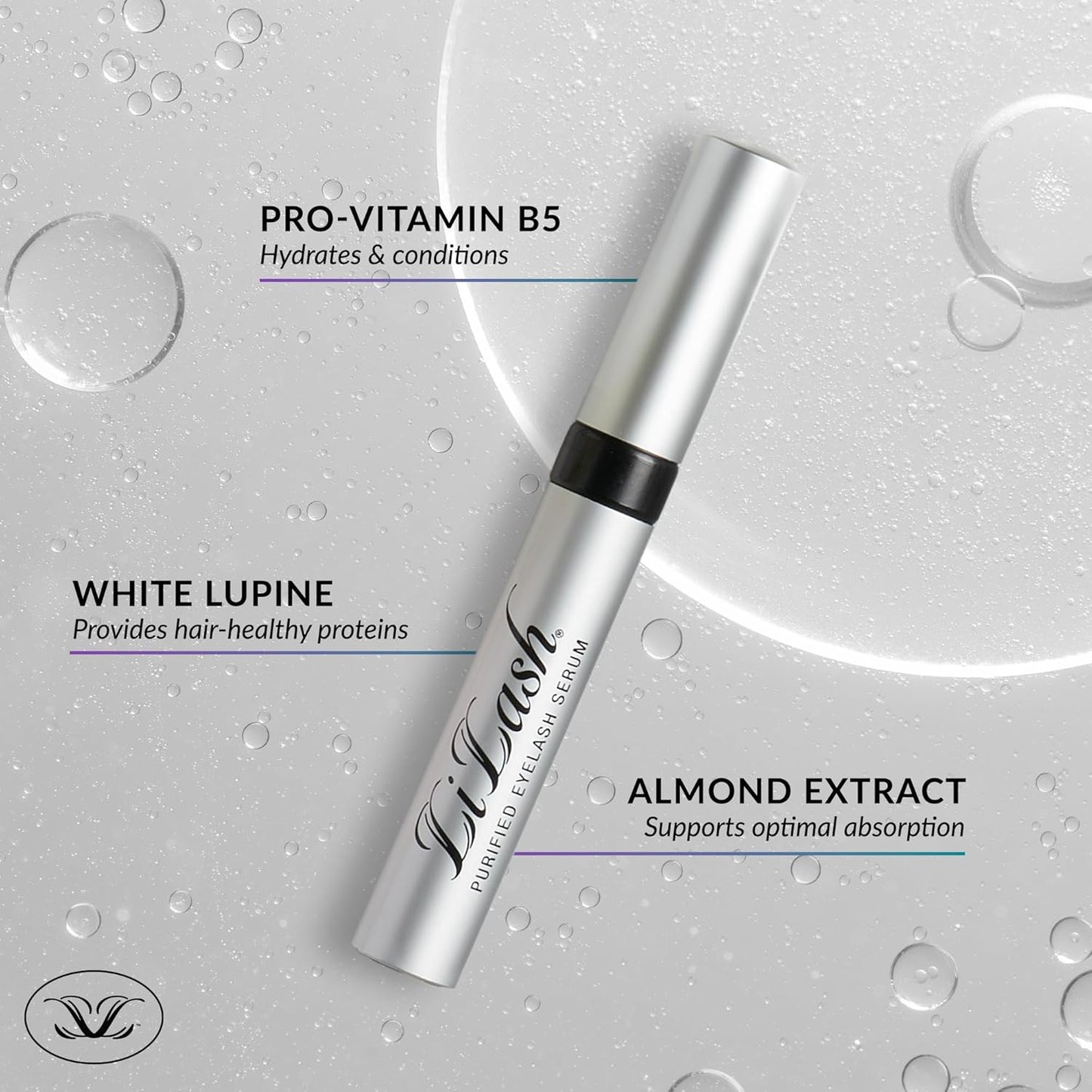LiLash XL Eyelash Serum to Grow Longer & Fuller-Looking Lashes - Eyelash Growth Enhancer, Safe for Use with Contacts, Lash Extensions, Sensitive Eyes - Vegan & Cruelty-free (4mL, 6-Month Supply)