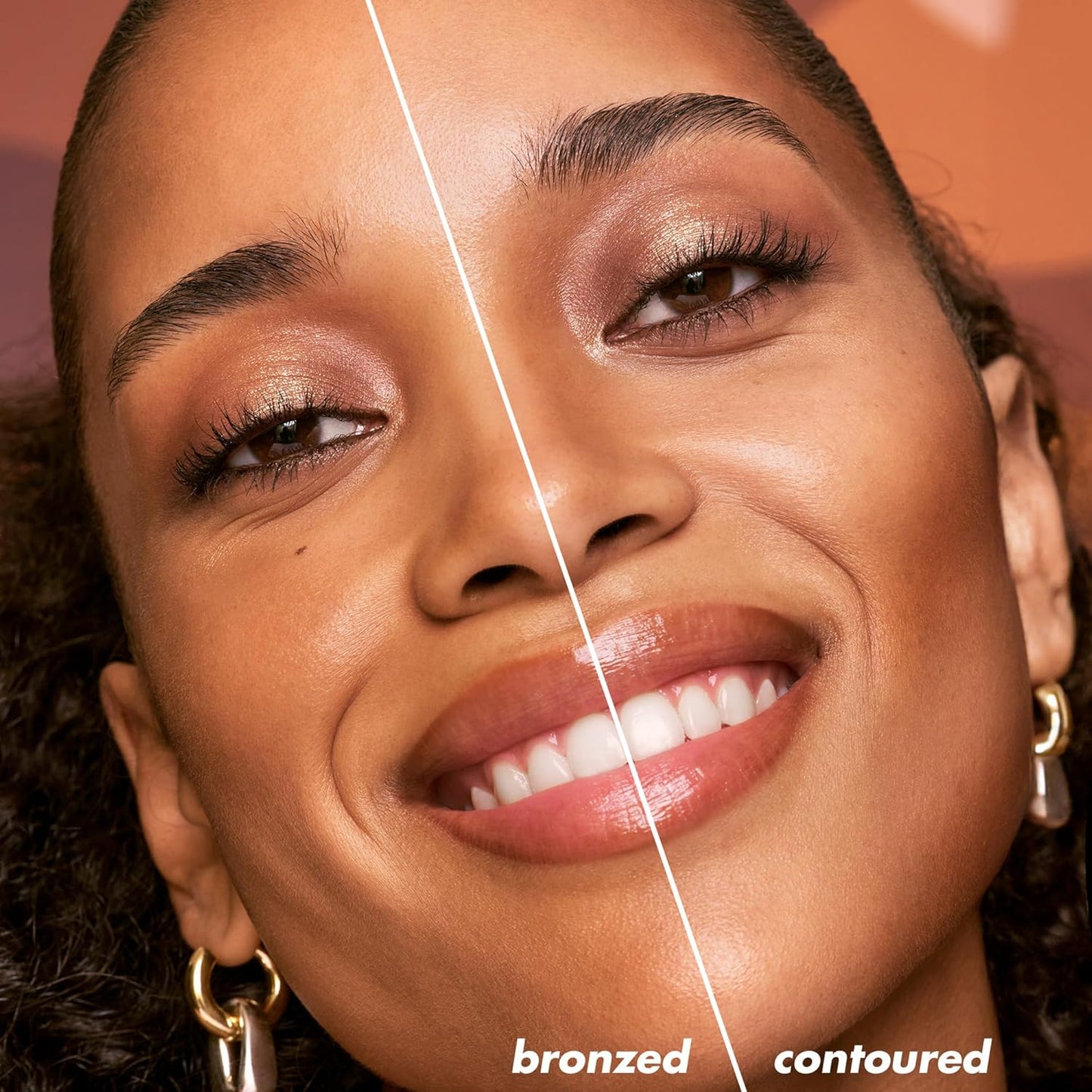 e.l.f. Camo Liquid Bronzer & Contour, Silky Highly Pigmented Formula, Creates a Long-Lasting Bronzed Glow & Natural Look, Vegan & Cruelty-Free, 5.5 Medium/Tan